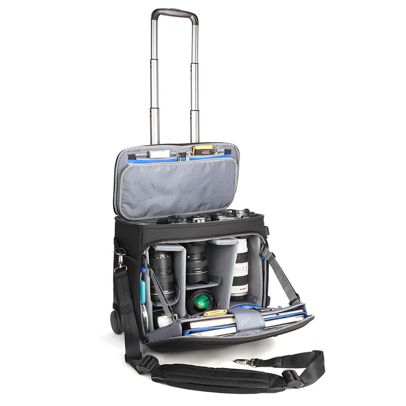 专业多功能可登机摄影拉杆箱3000