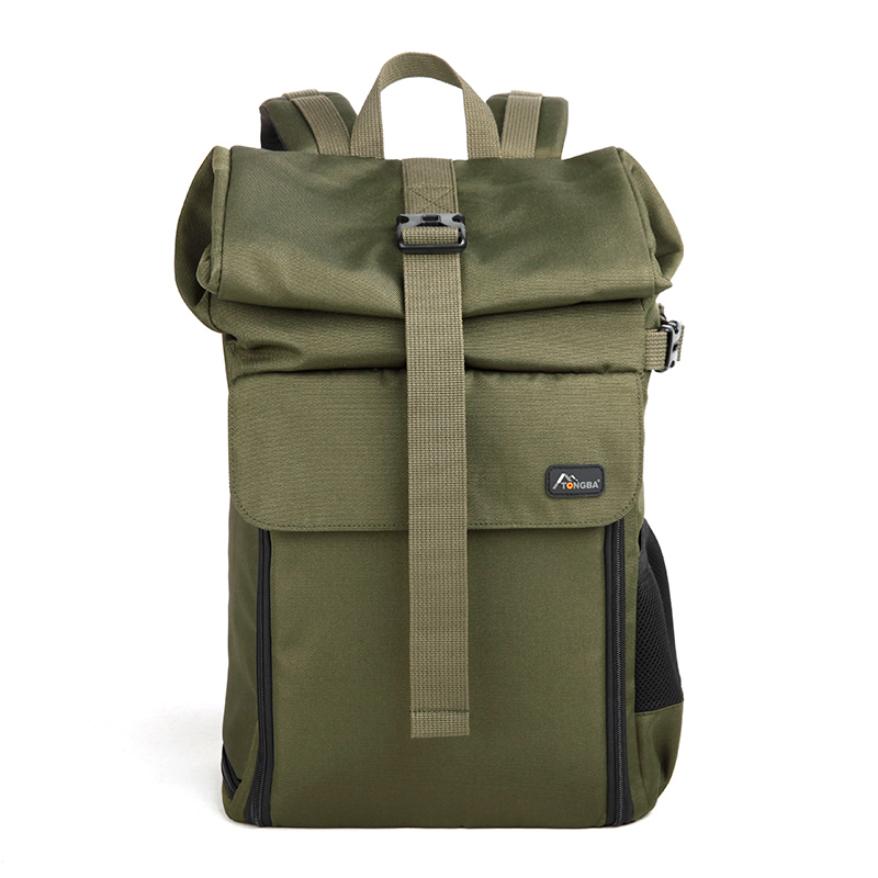 上下分仓式侧开快取机户外双肩摄影包S-3739