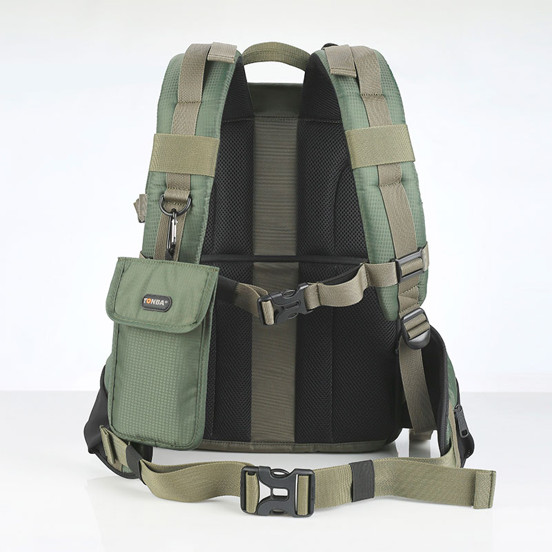 户外防盗上下分仓式双肩摄影背包CP-07