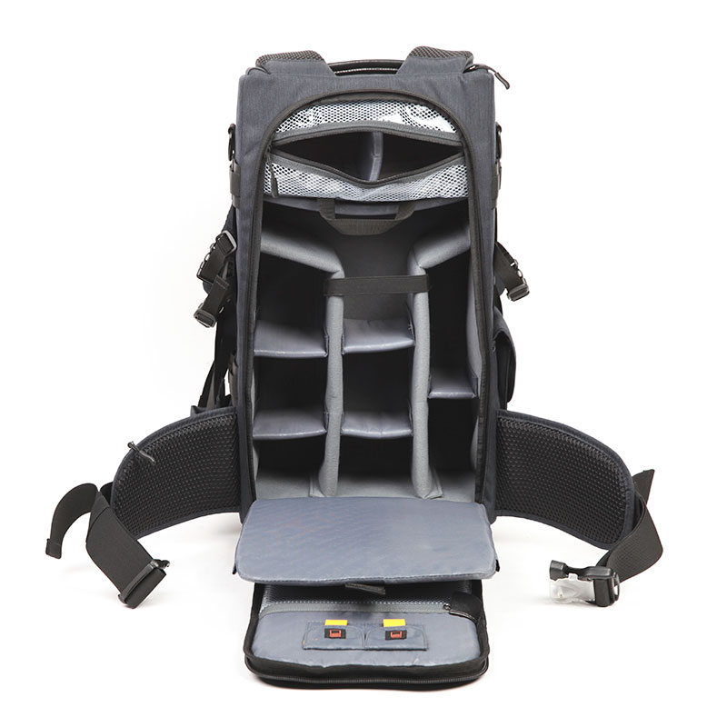 专业户外大容量防盗摄影双肩背包9110S