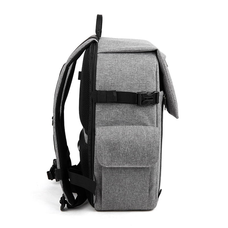 户外简约时尚摄影双肩包S-3740