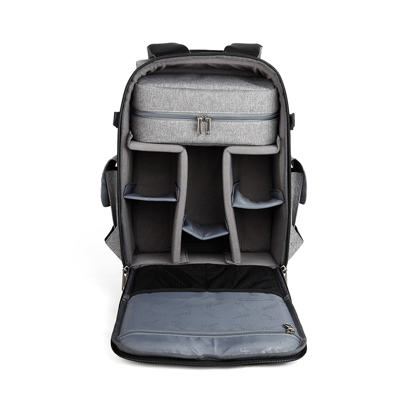 户外简约时尚摄影双肩包S-3740