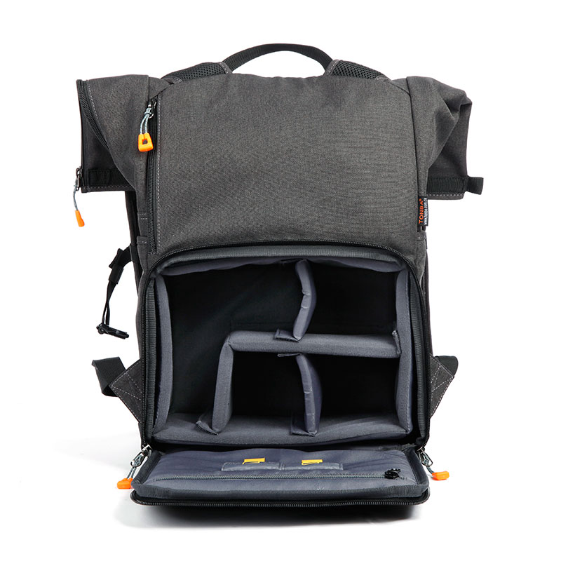 时尚户外防盗摄影双肩背包 T-6300