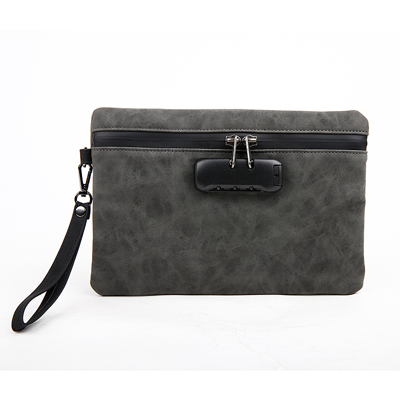 便携式气味隔绝防臭密码锁碳网包