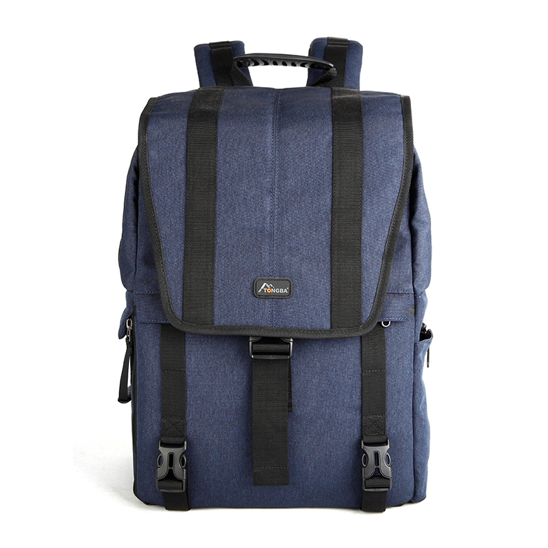 上下分仓式侧开快取双肩摄影包S-3742