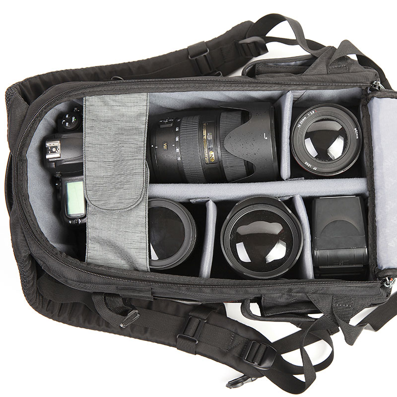 户外轻便防盗摄影双肩背包QY-1101