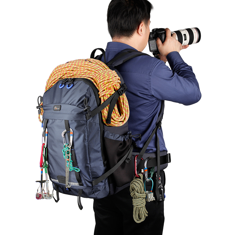 专业户外防盗双肩摄影包 S-3710