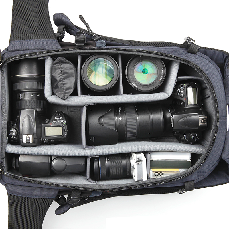 专业户外防盗双肩摄影包 S-3710