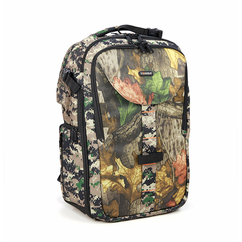 多机多镜户外迷彩摄影双肩背包8110
