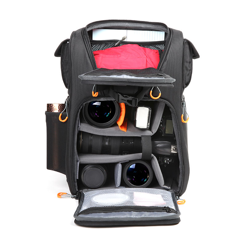 上下分仓式摄影双肩背包 8600